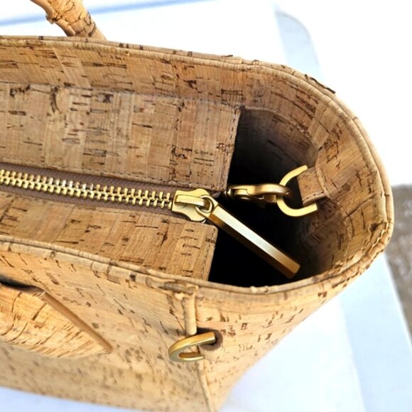 DAGNE DOVER - Limited Edition Tan Cork “Legend” Tote - Picture 6 of 13
